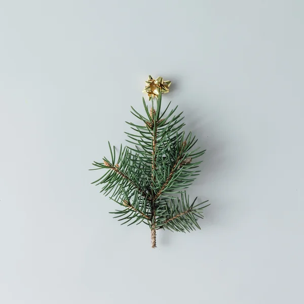 Minimalistische kerstboom — Stockfoto