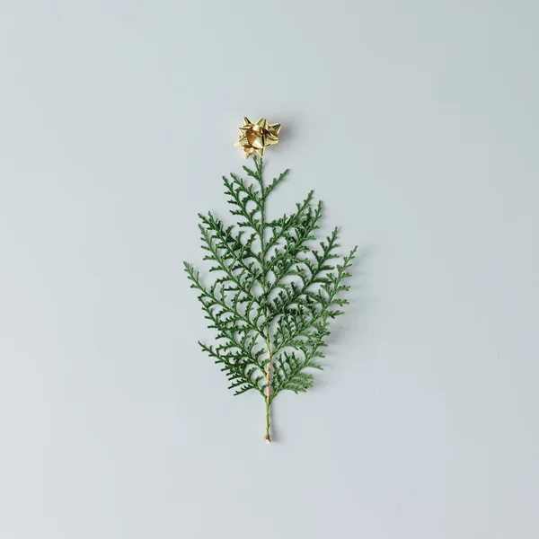 Minimalistický vánoční stromeček — Stock fotografie