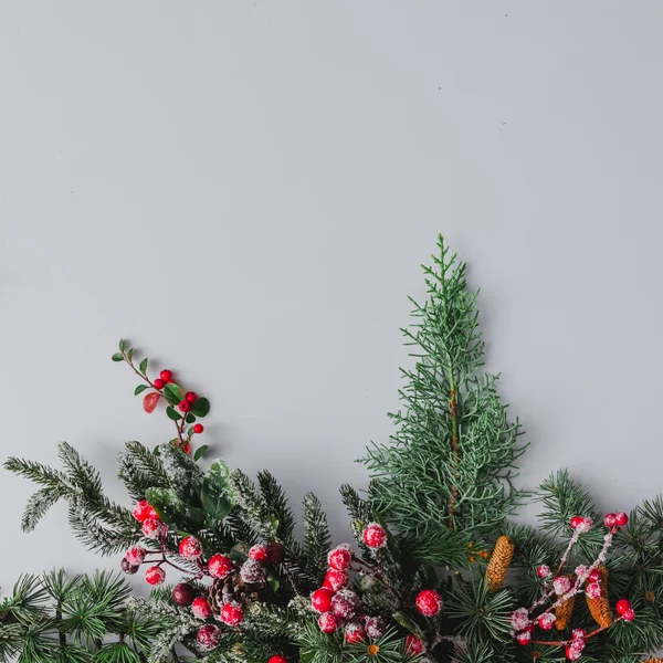 Kerst achtergrond met kopieerruimte — Stockfoto