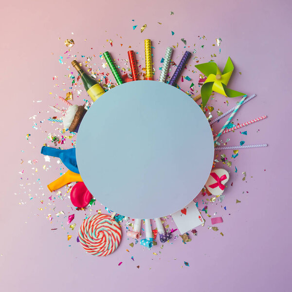 Celebration card with copy space — Stock Photo, Image