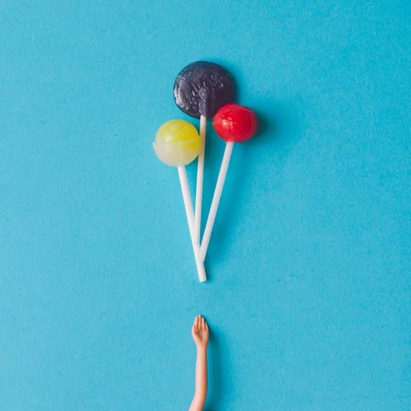 Bebek el ile lolipop