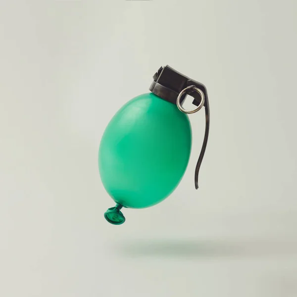 Balloon hand grenade bomb — Stock Photo, Image