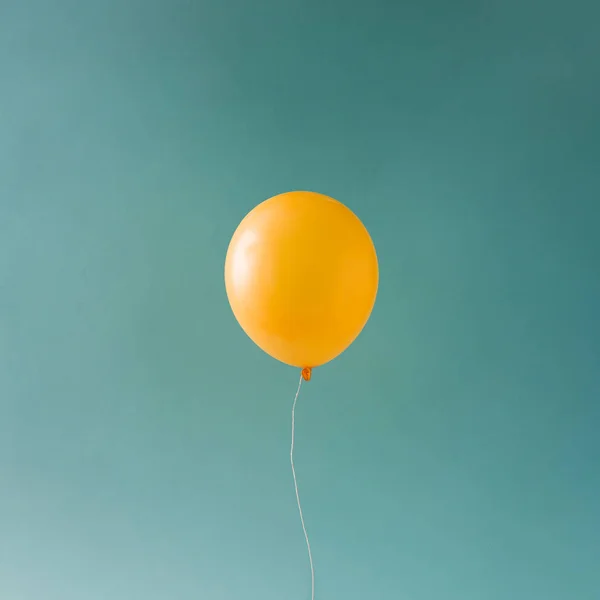 bright yellow balloon