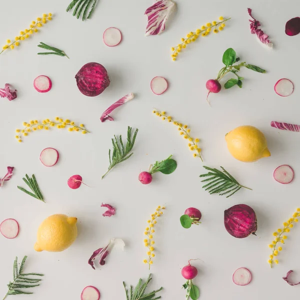 Flowers made of beetroot Pictures, Flowers made of beetroot Stock