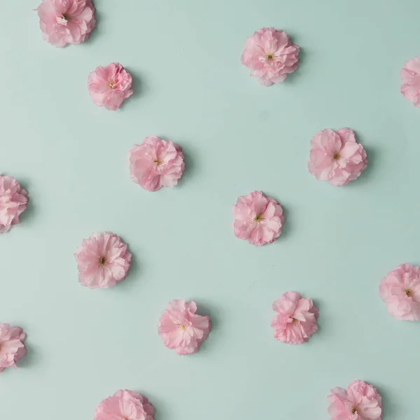 Όμορφο ροζ λουλούδι μοτίβο — Φωτογραφία Αρχείου