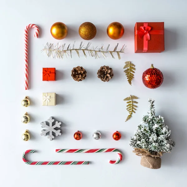 Vánoční zimní dekorace — Stock fotografie