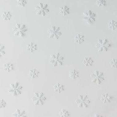 Kış snowflakes desen
