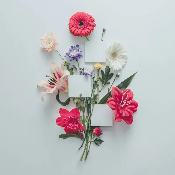 Flat lay, valentine day concept — Stock Photo, Image