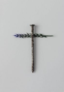 çivi Kutsal haç İsa Mesih'in dikenler, en az Paskalya kavramı ile 