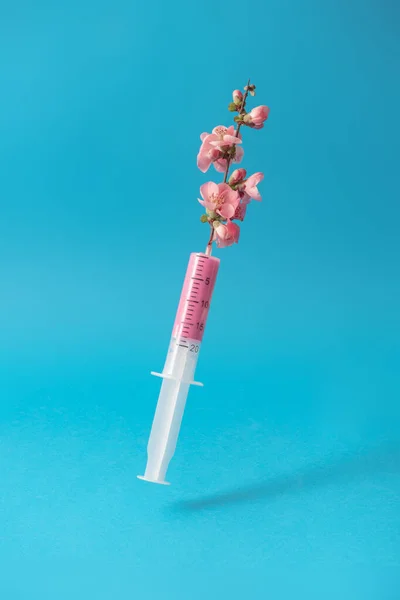 Kreativt Coronavirus Eller Vaccin Mot 2019 Ncov Eller Covid Ett — Stockfoto