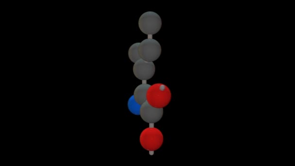 L-isoleucina - Aminoacidi — Video Stock