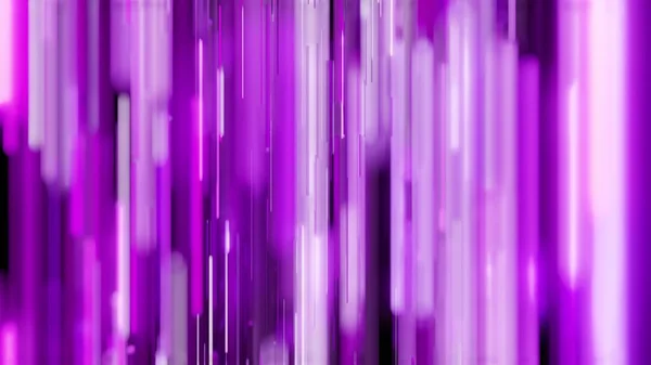 Violet Vertical Blurred Stripes Background - 3D Illustration