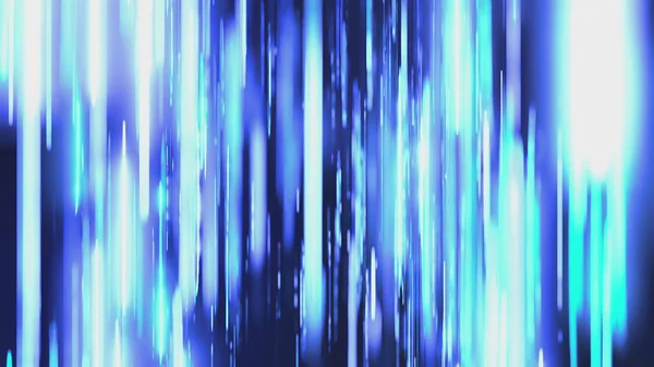 Blue Vertical Stripes Background - 3D Illustration