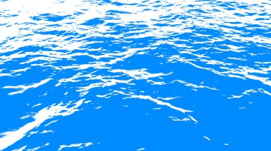 Resim, denizdeki dalgalar..