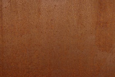 Paslı demir bir yaprağın dokusu..