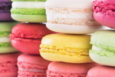 tanımlama bilgileri yakın çekim farklı renkteki arka plan