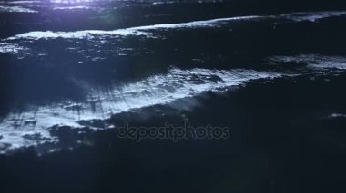 güzel bir gece kar yağışı, kış manzarası