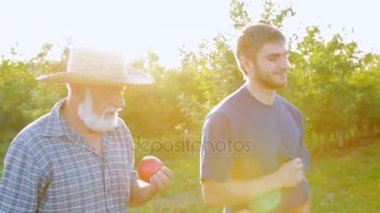 Tatil y, Dede torunu. Park yürüyüşler