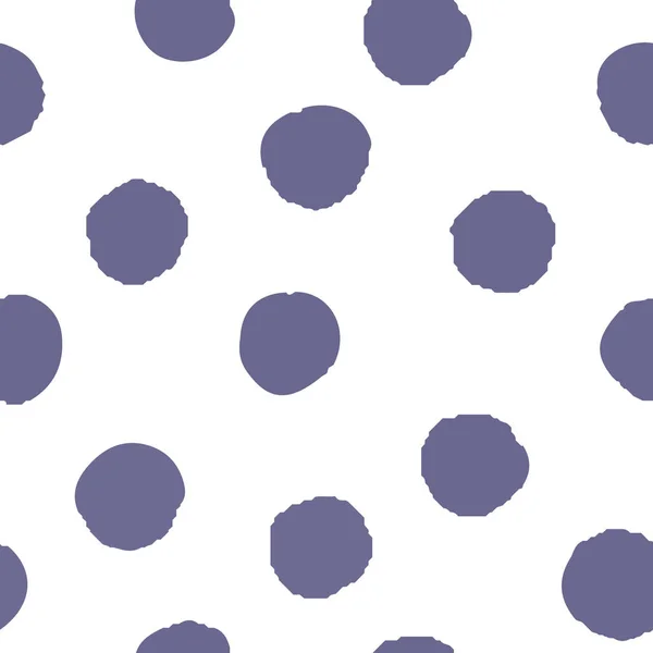 Seamless pattern purple dots — Stock Vector