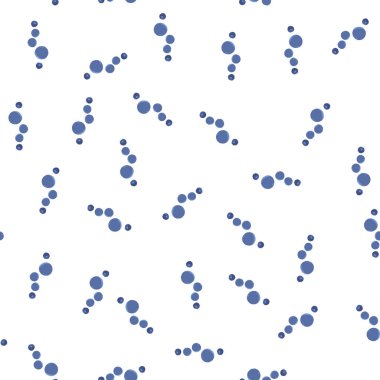 Soyut Desenli Kusursuz figür mavi renktir