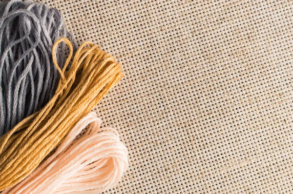 Hobiler için aksesuarlar: iplik nakışı için farklı renkler