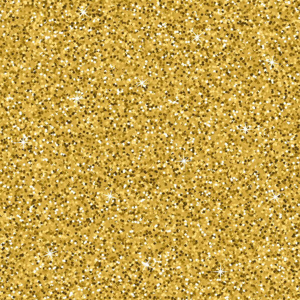 Бесшовные желтые блёстки из золота. Фон Шиммера
.
