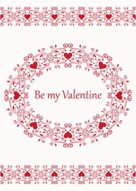 Sevgililer Günü kartı.