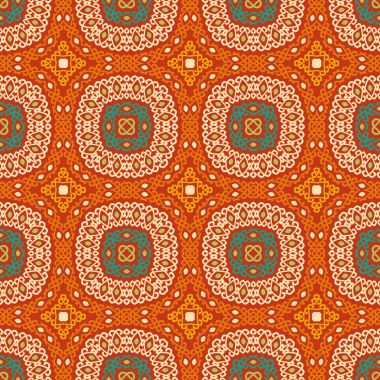 Renkli kabile etnik seamless modeli.