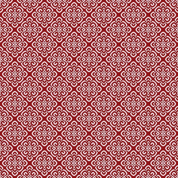 Kırmızı Şam desen vektör çizim