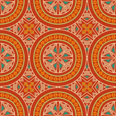 Etnik Kusursuz Desen.