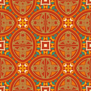 Etnik Kusursuz Desen.