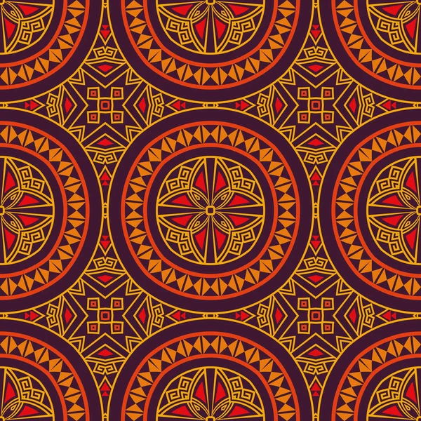 Renkli kabile etnik seamless modeli