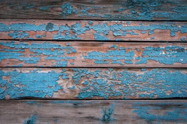Board painted blue slezshie paint — Stock Photo, Image