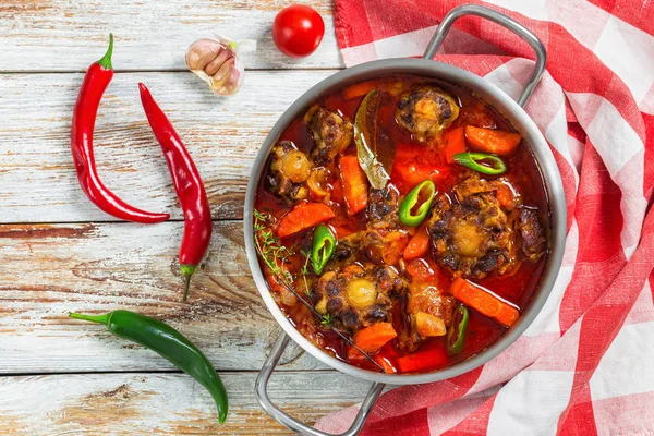Rabo de toro or oxtail stew — Stock Image Rabo de toro or oxtail stew Stock Image