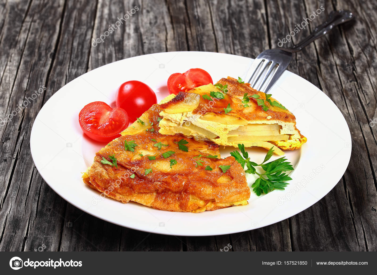 İspanyol Omleti-Tortilla De Patatas İspanyol Omleti-Tortilla De Patatas