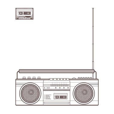 assette kayıt cihazı.