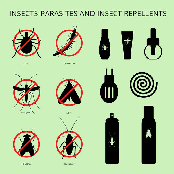 Insects-parasites and insect repellents 2