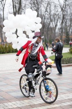 Kiev Merkezi bisikletle Freaks