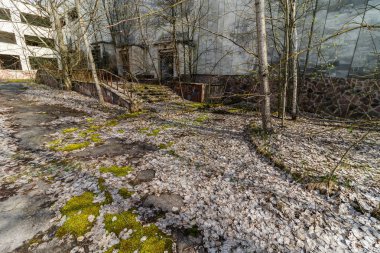 Çernobil bölgesi için tur tuşuna basın