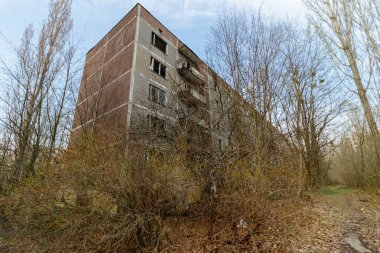 Çernobil bölgesi için tur tuşuna basın