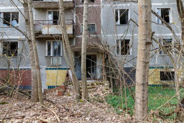 Çernobil bölgesi için tur tuşuna basın