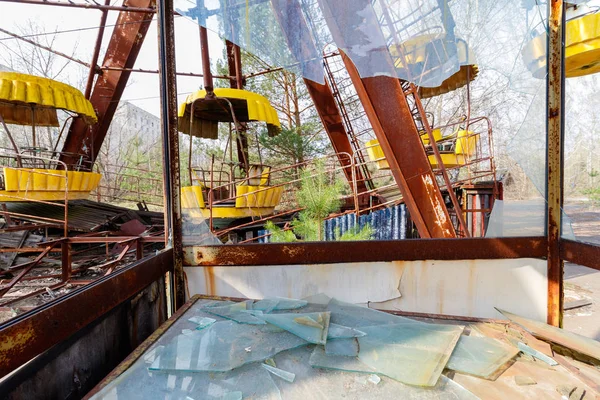 Visita de prensa a la zona de Chernobyl — Foto de Stock