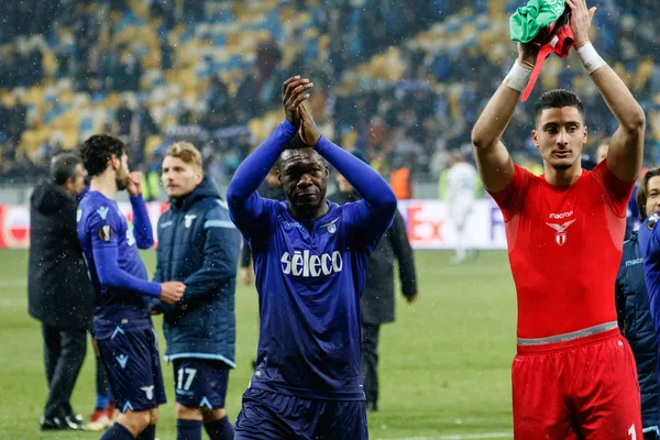 Kijów Ukraina Marca 2018 Felipe Caicedo Lazio Podczas Uefa Europa — Zdjęcie stockowe