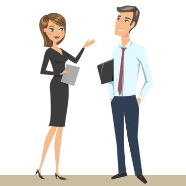 Grup insanlar, iş arkadaşları, Ofis çalışanları, konuşan arkadaşlar