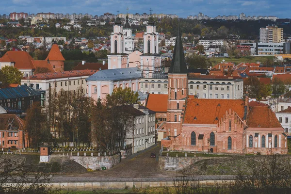 Panoramablick auf Kaunas, Litauen — Stockfoto