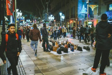 Semt pazarı Bacelona, İspanya