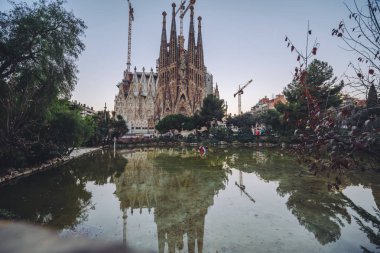 Katedral La Sagrada Familia, Barselona, İspanya