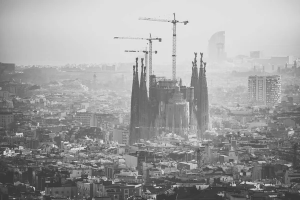 Cathedral La Sagrada Familia, Barcelona, Espanha — Fotografia de Stock
