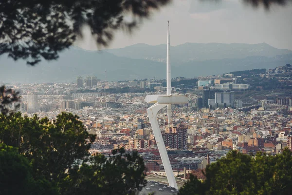 Olympijský park v Barceloně, Španělsko — Stock fotografie