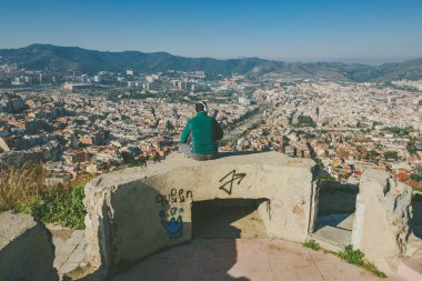 Sığınaklar del Carmel panorama, Barcelona görüntülemek